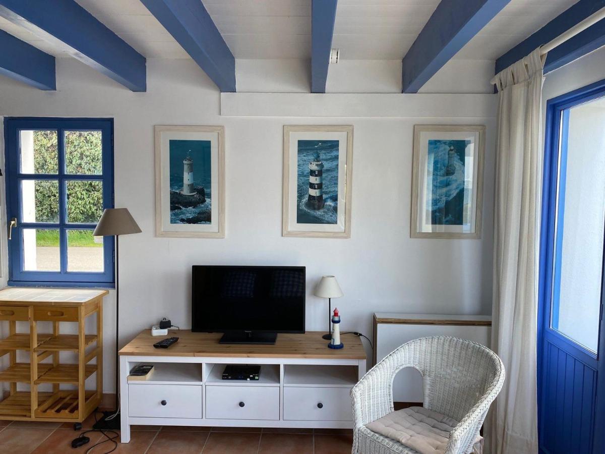 Maison Cosy 1 Chambre Avec Jardin, A 200M De La Plage Des Grands Sables - Fr-1-418-163 Locmaria Exterior foto